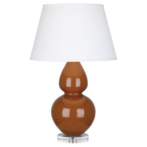Picture of DOUBLE GOURD TABLE LAMP CINAMN