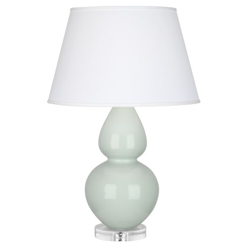 Picture of DOUBLE GOURD TABLE LAMP CELADN