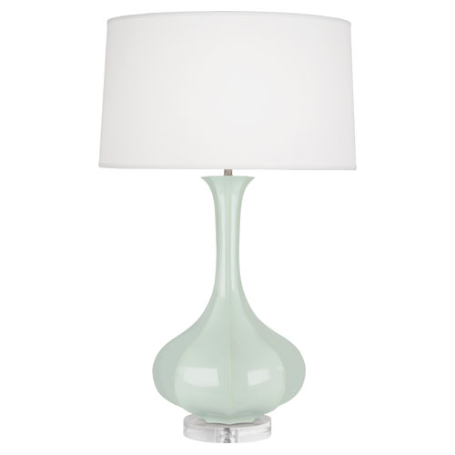 Picture of PIKE TABLE LAMP CELADON