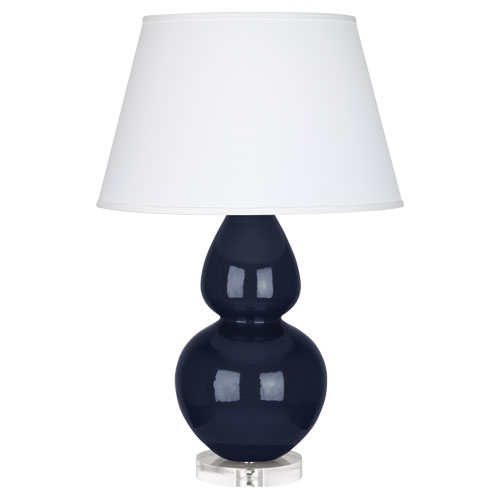 Picture of DOUBLE GOURD LAMP MIDNIGHT BLU