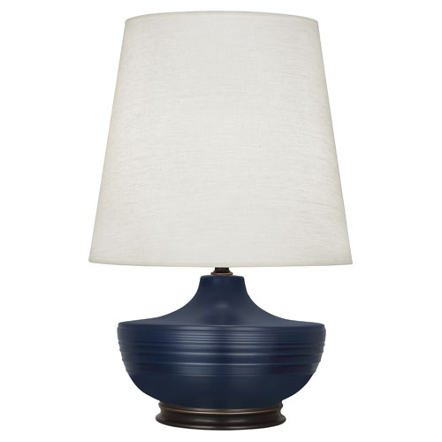 Picture of MBNOLAN TABLE LAMP MIDNIT BLU