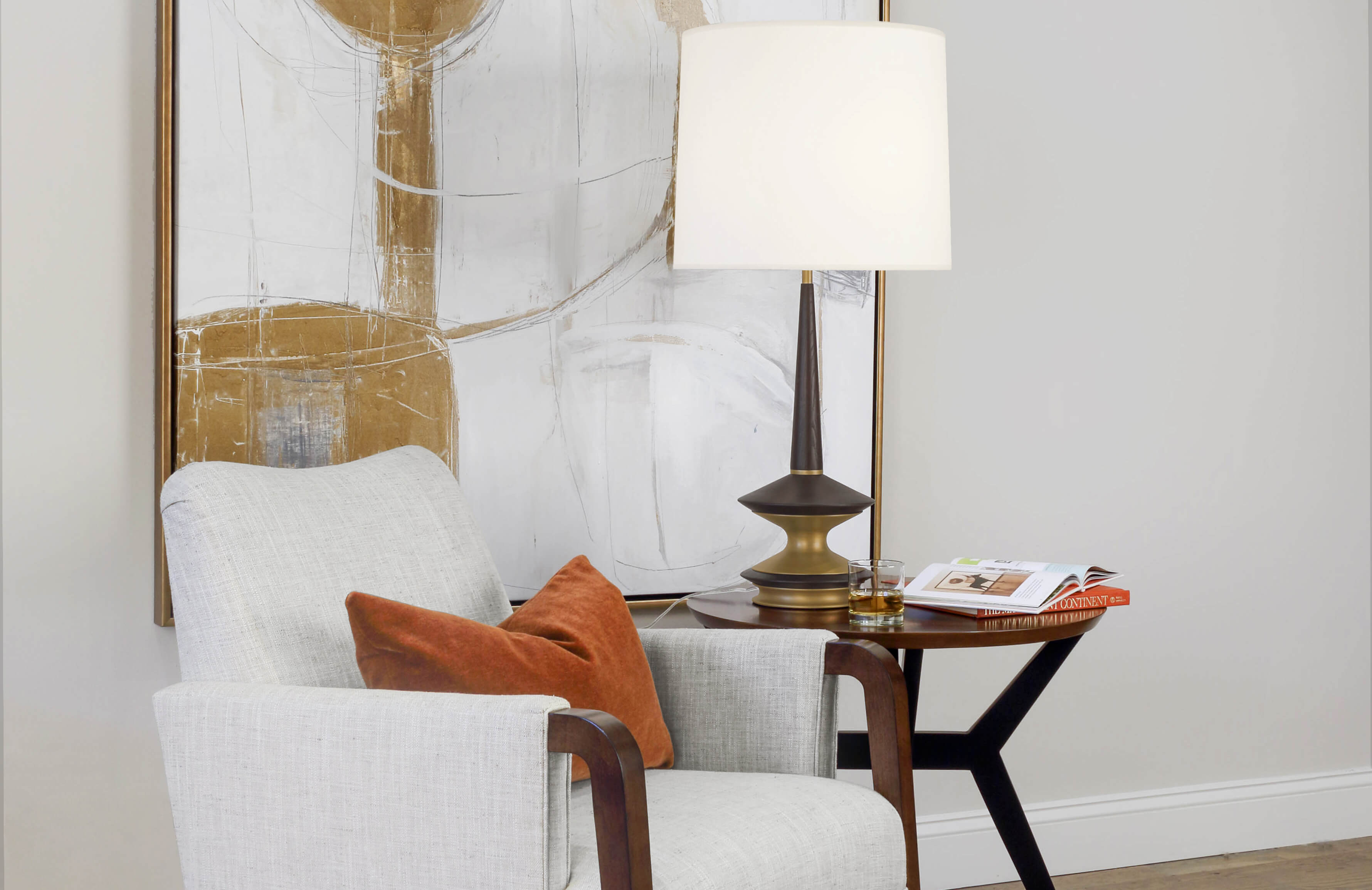 FLETCHER TABLE LAMP by Robert Abbey