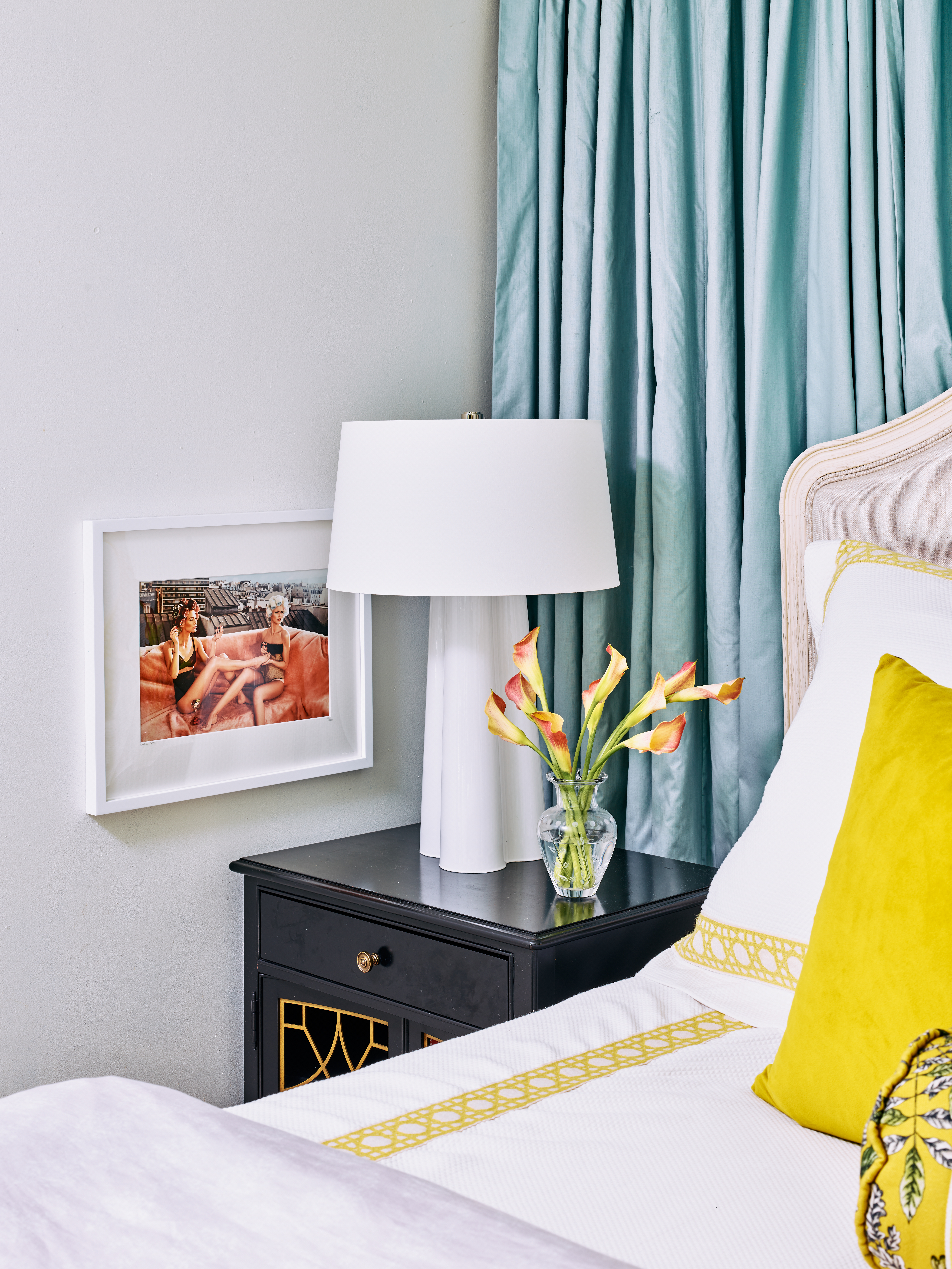 WAVY TABLE LAMP by Robert Abbey