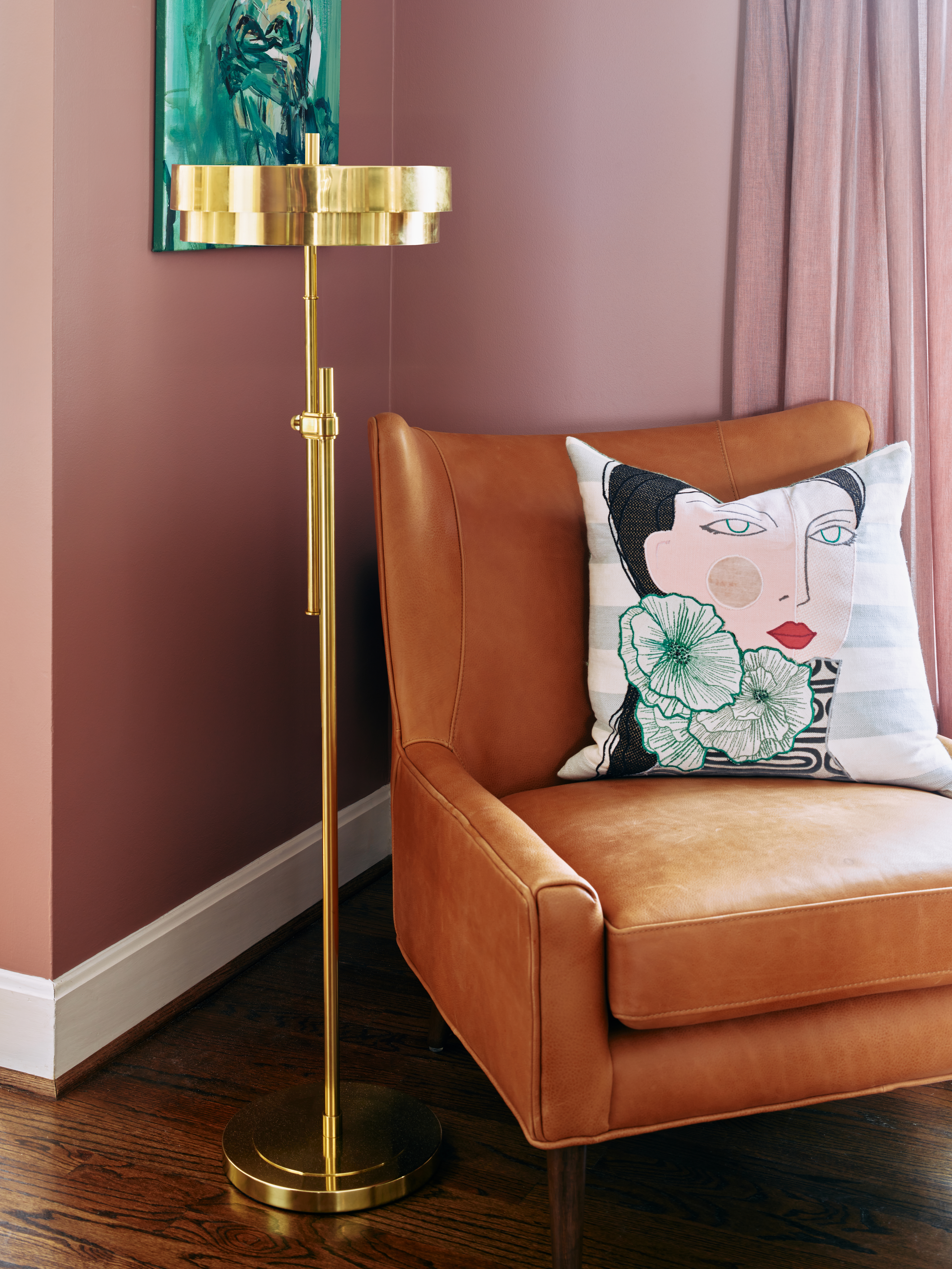 ELLIOTT FLOOR LAMP by Robert Abbey