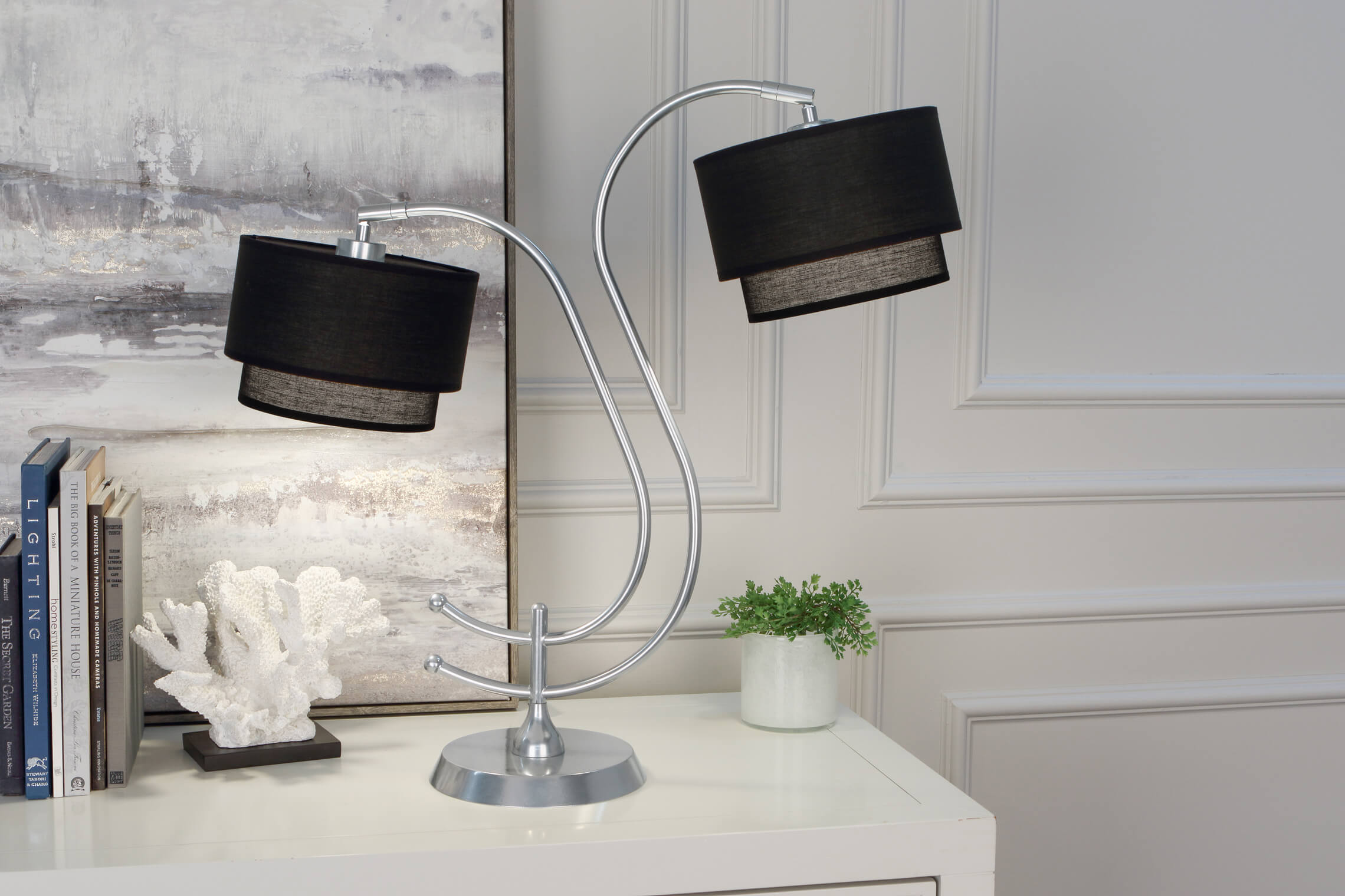 CHARLEE TABLE LAMP by Robert Abbey