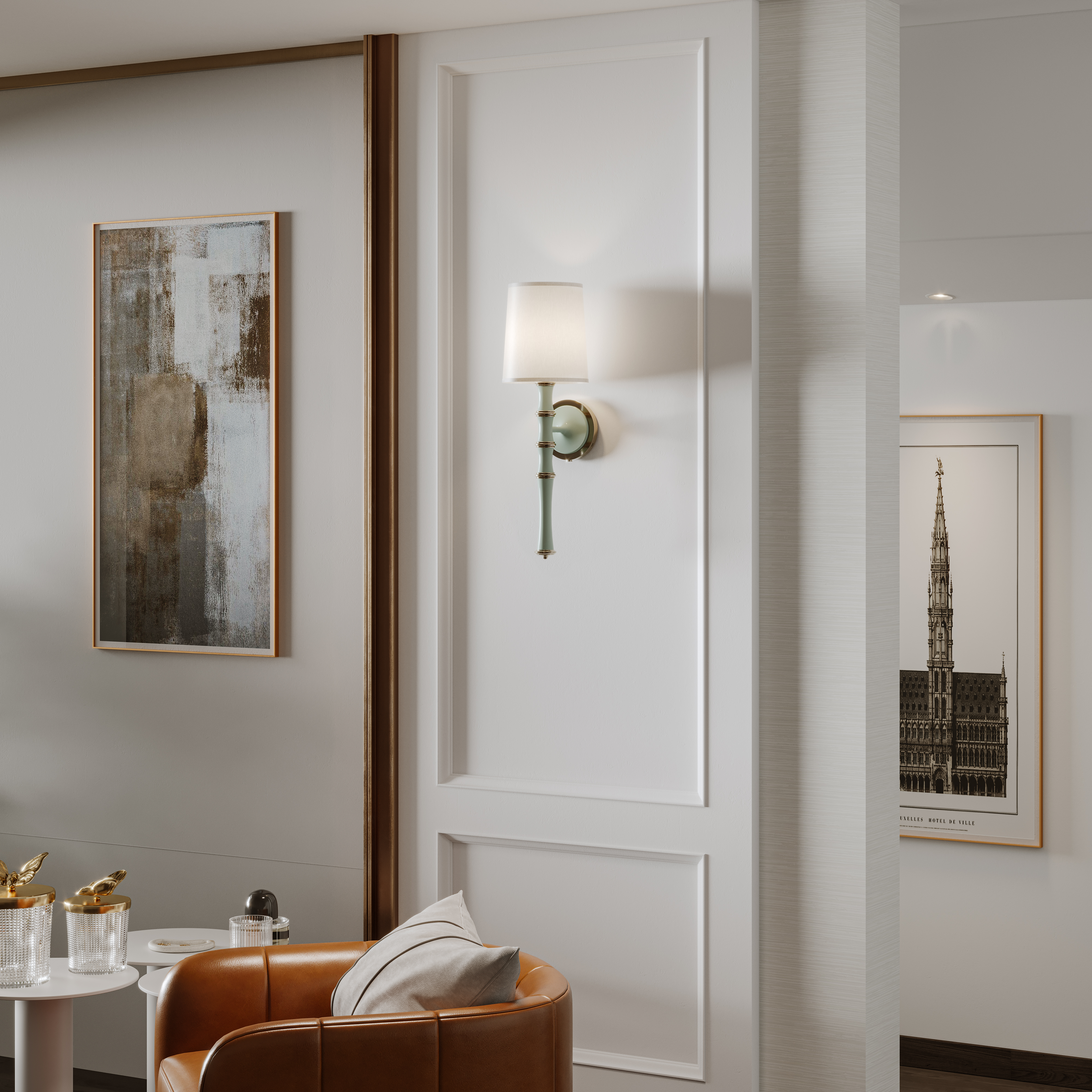 KANE WALL SCONCE by Robert Abbey