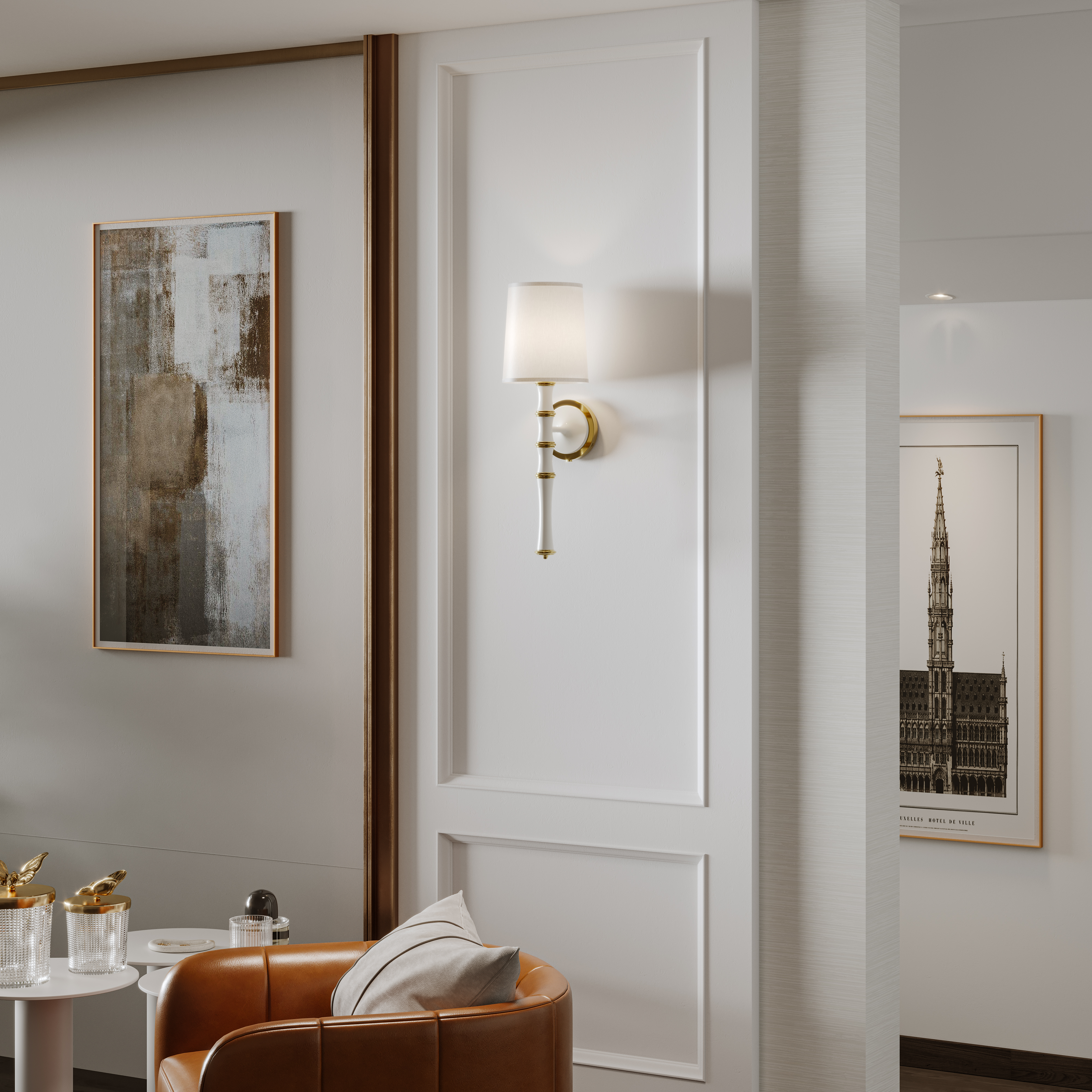 KANE WALL SCONCE by Robert Abbey