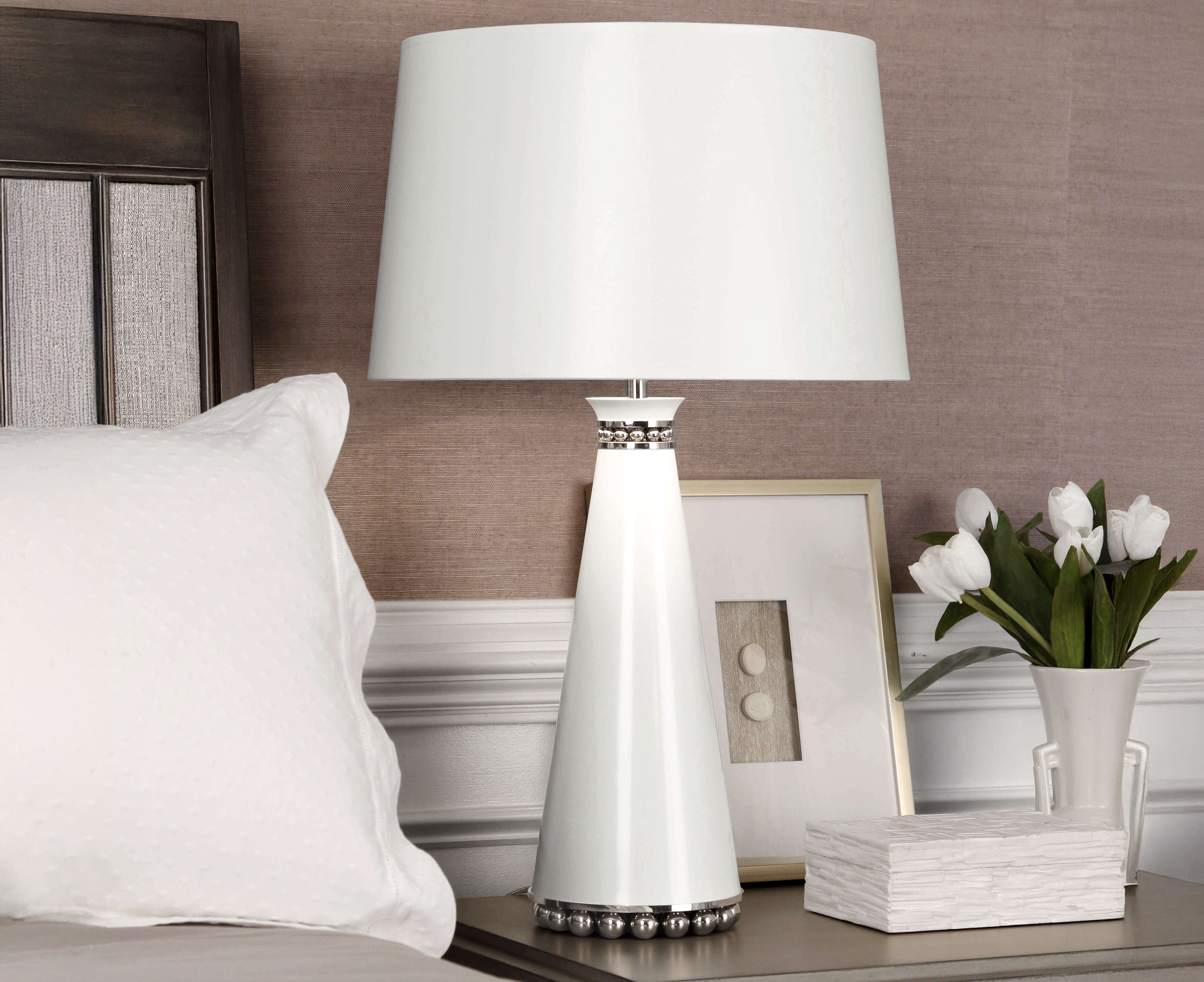 PEARL TABLE LAMP by Robert Abbey