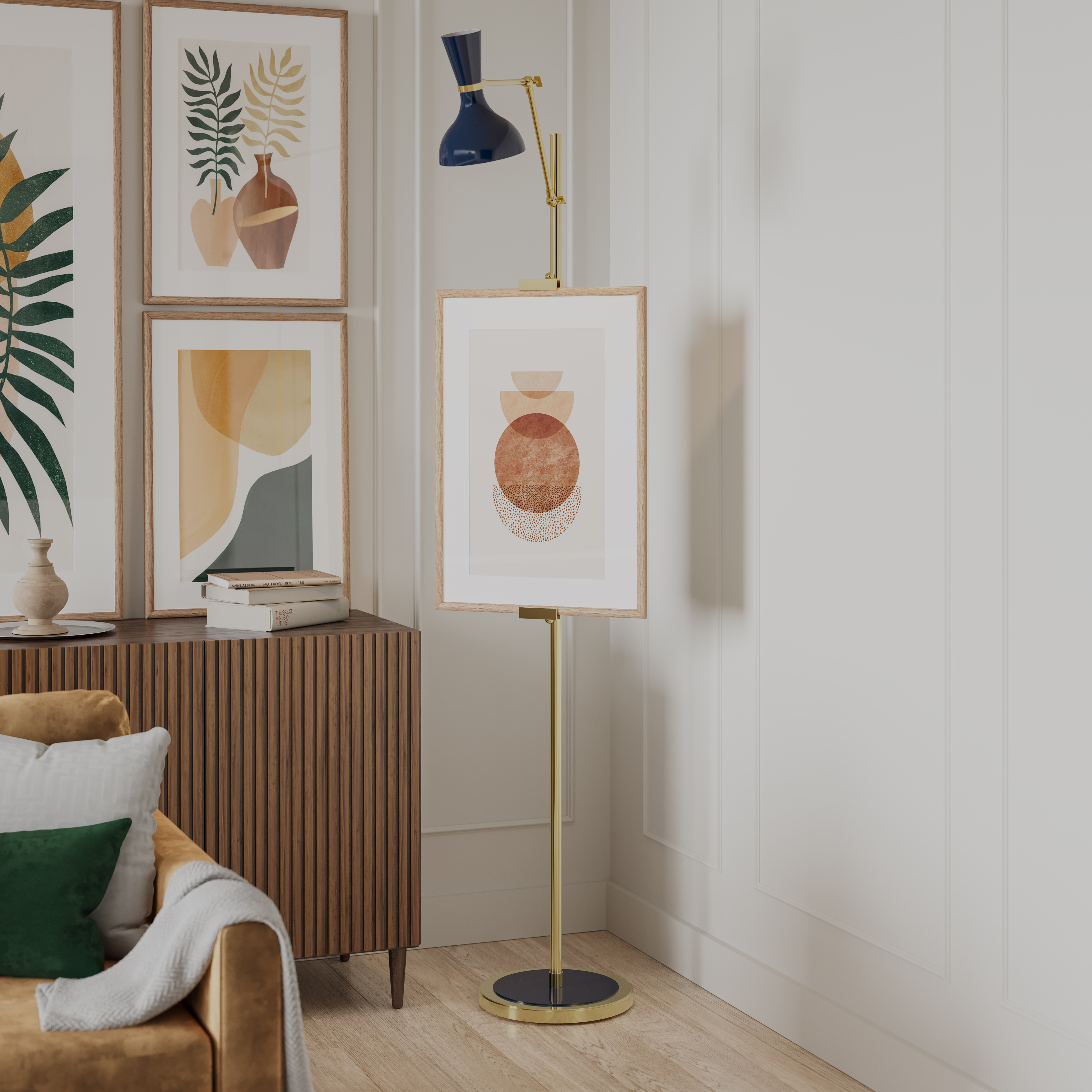 CLARE FLOOR EASEL by Robert Abbey