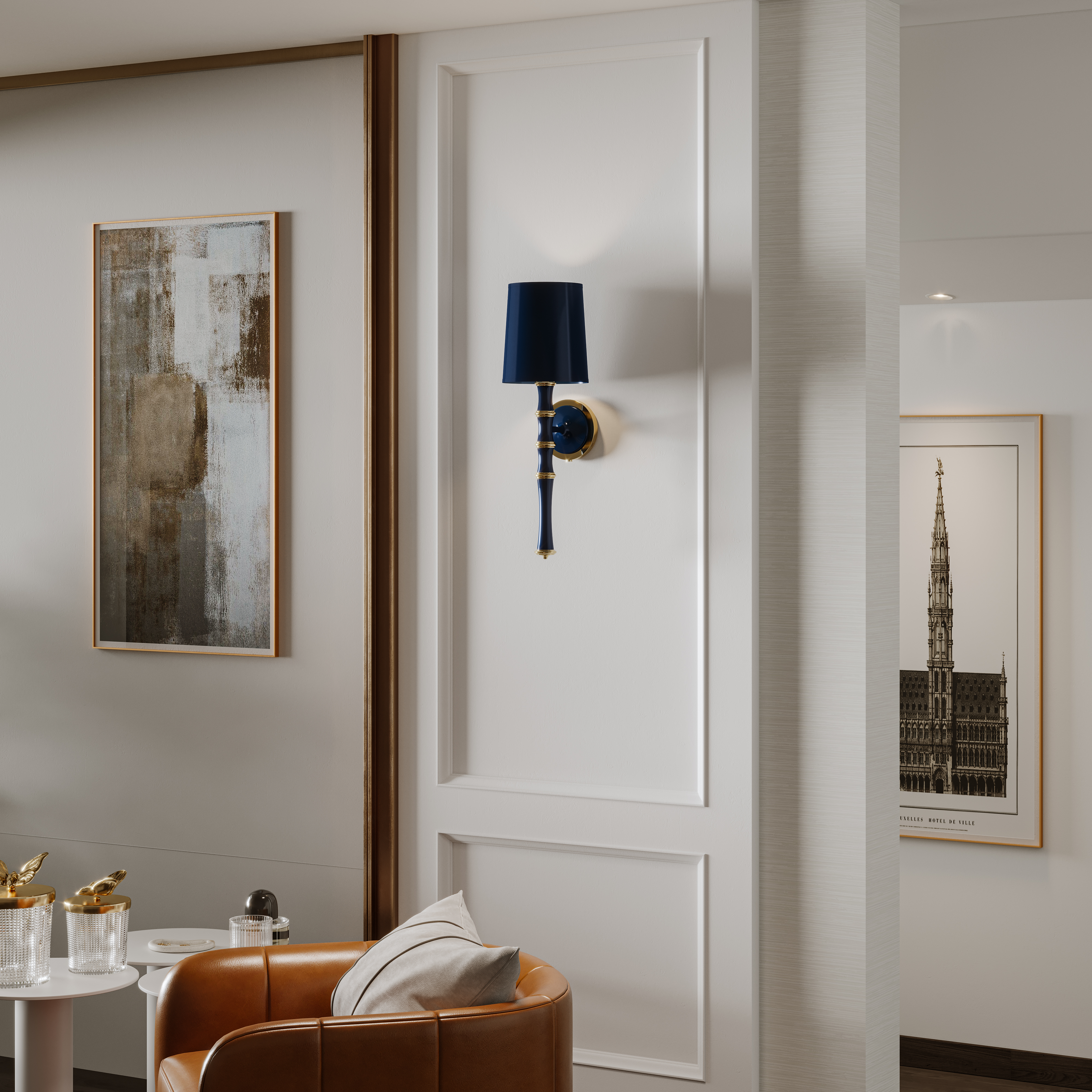 KANE WALL SCONCE by Robert Abbey