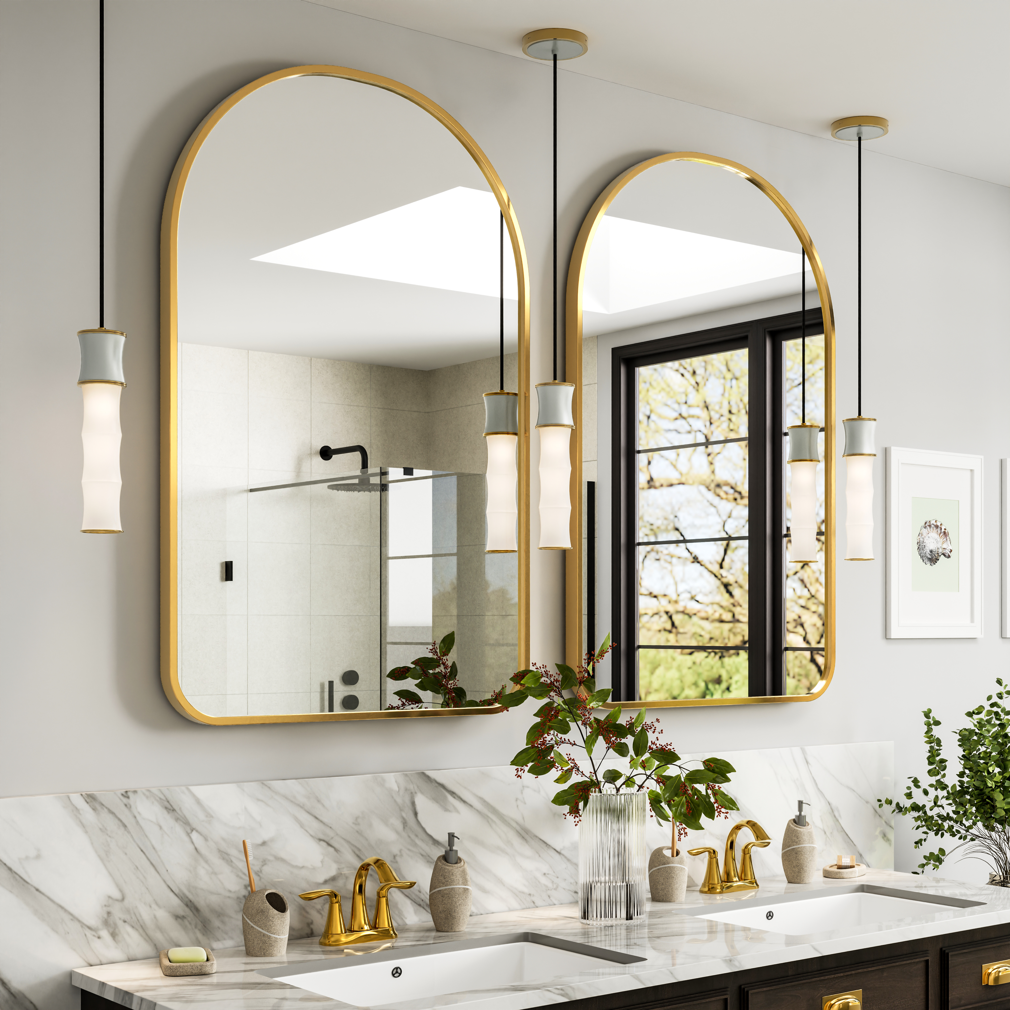 KANE PENDANT by Robert Abbey