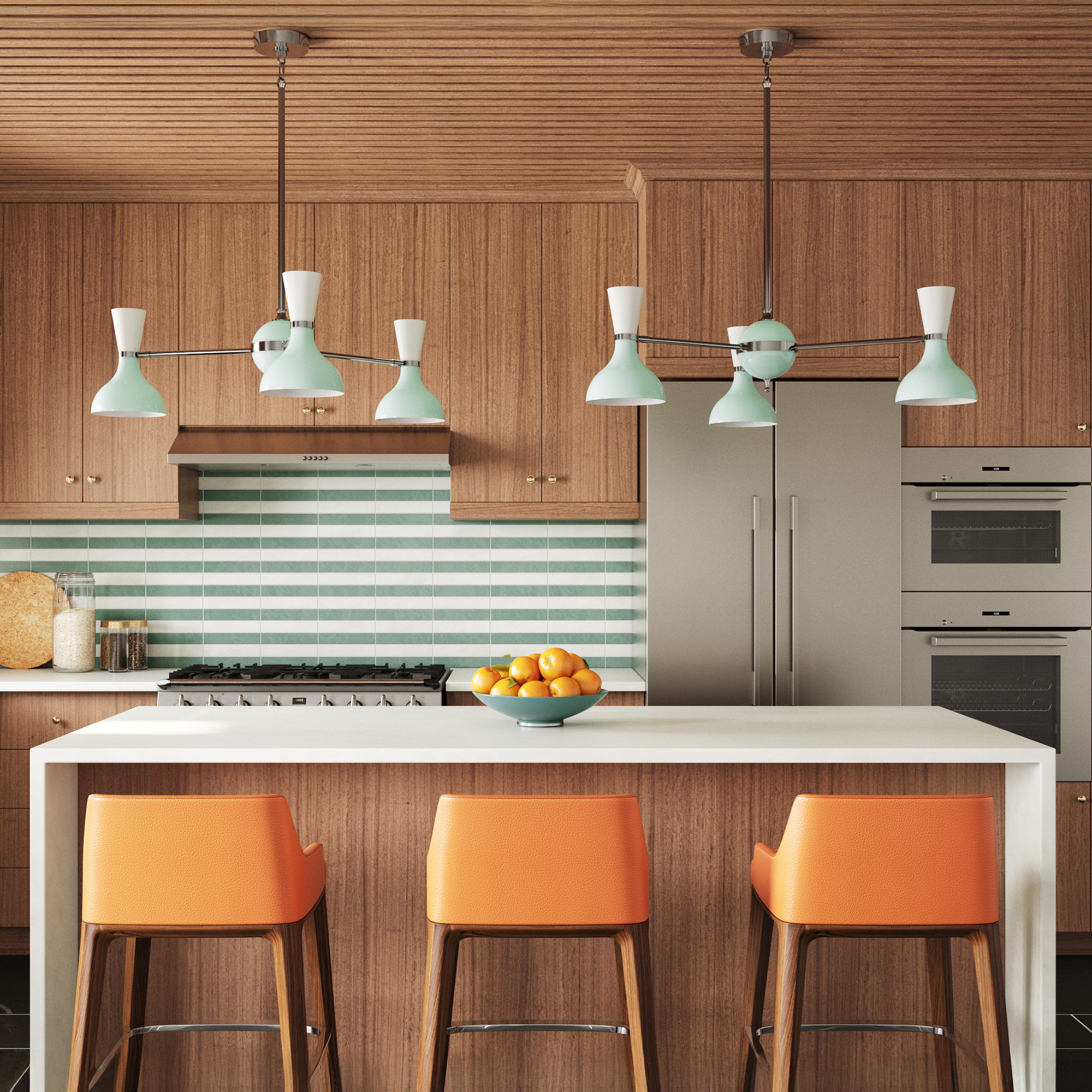 CLARE CHANDELIER by Robert Abbey