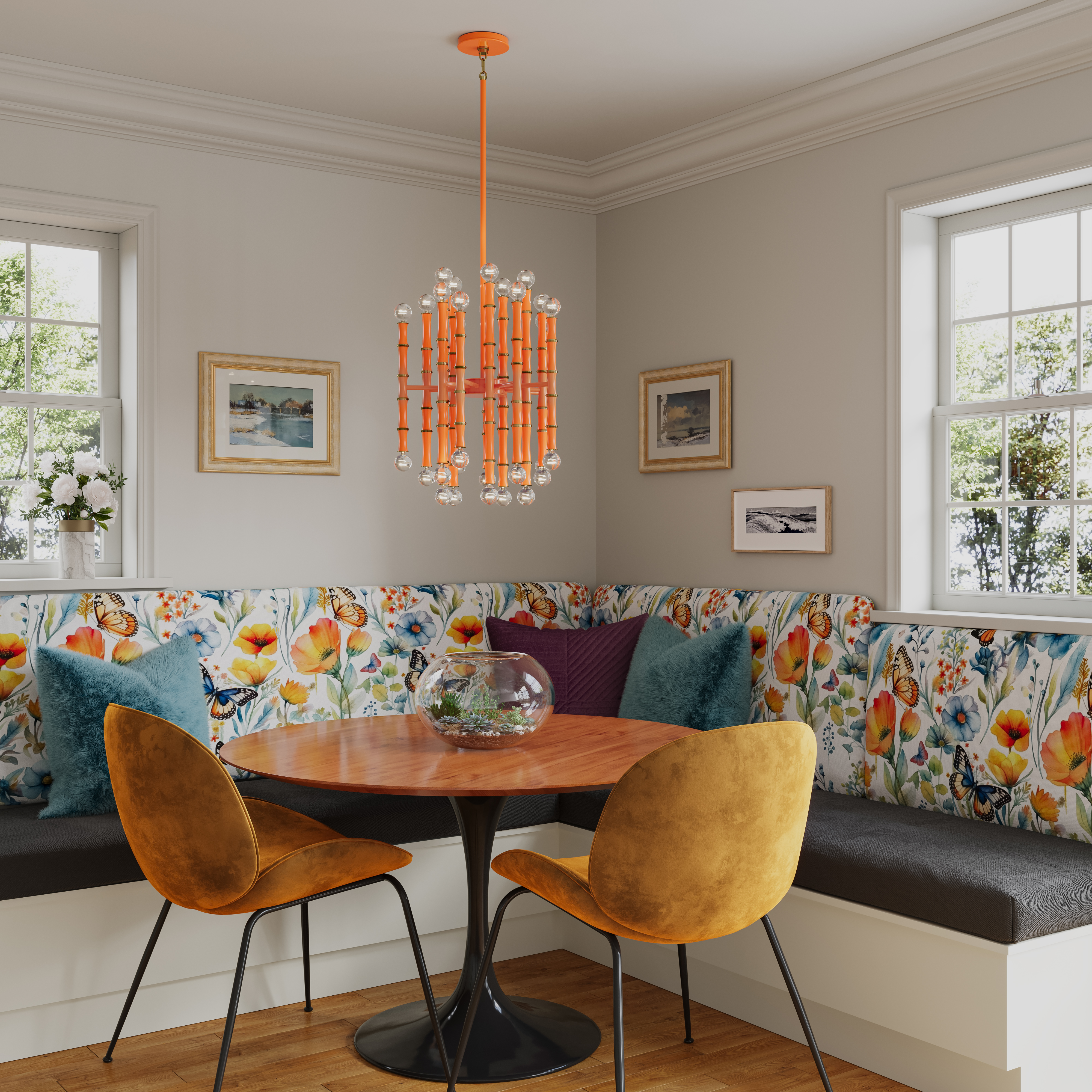 KANE CHANDELIER by Robert Abbey