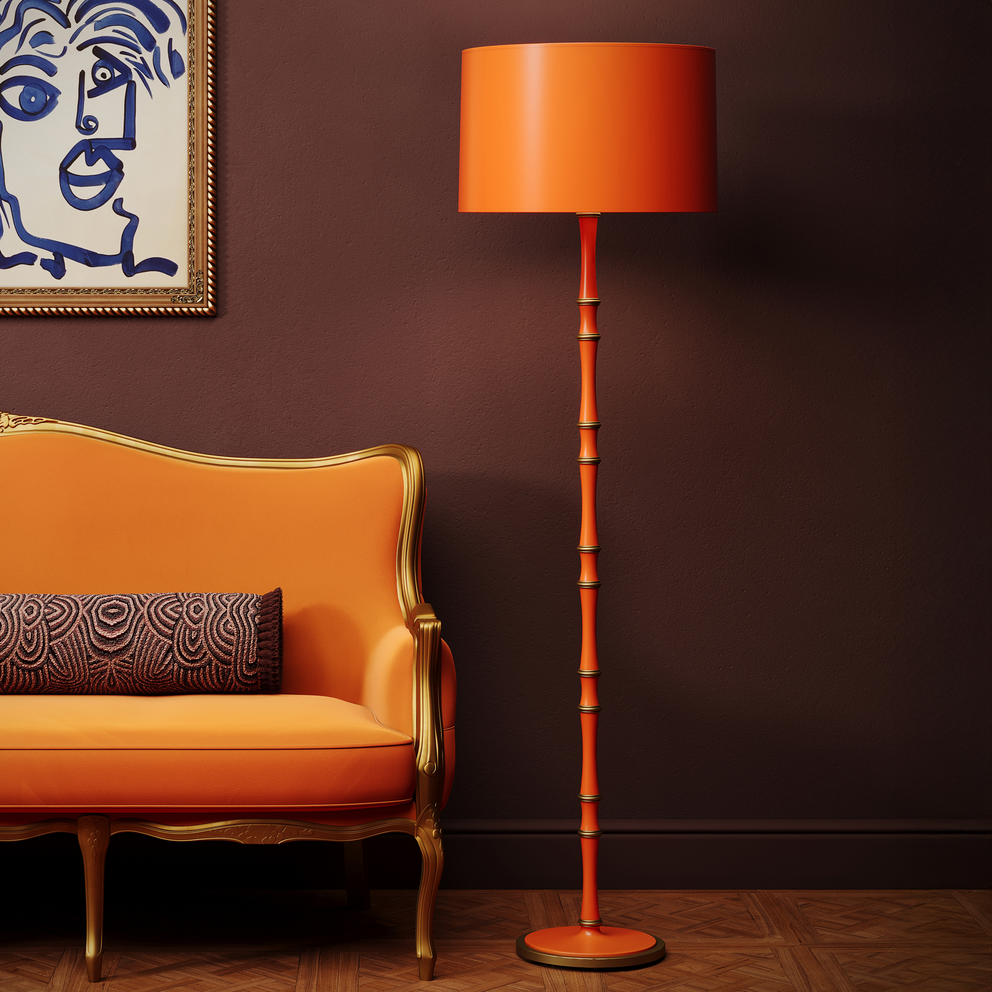 KANE FLOOR LAMP by Robert Abbey