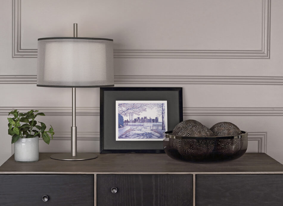 SATURNIA ACCENT LAMP by Robert Abbey