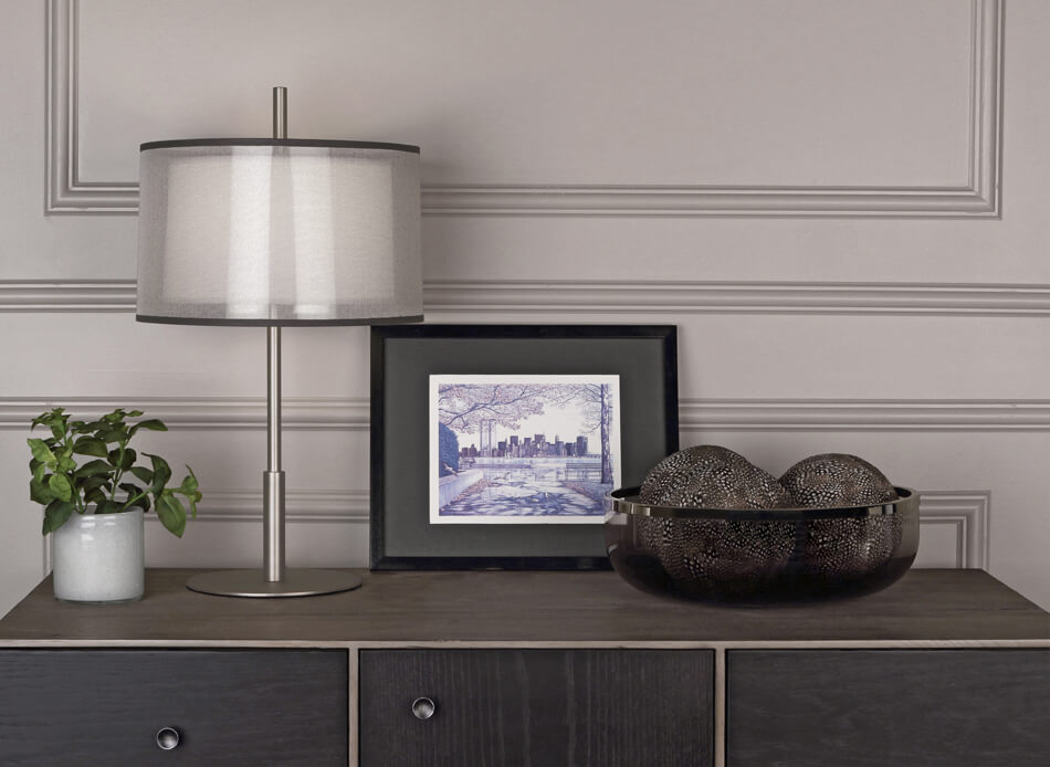 SATURNIA ACCENT LAMP by Robert Abbey
