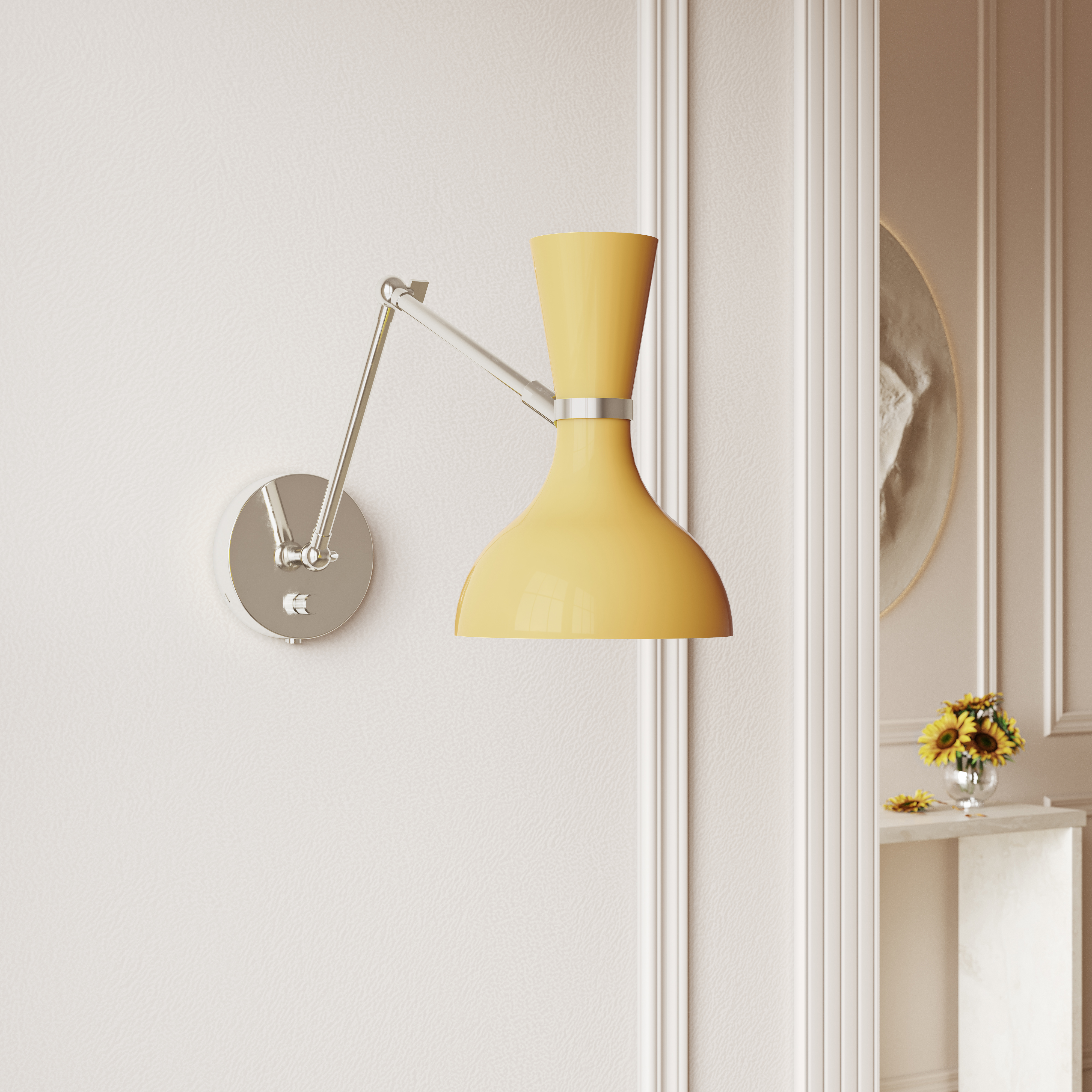 CLARE WALL SCONCE by Robert Abbey