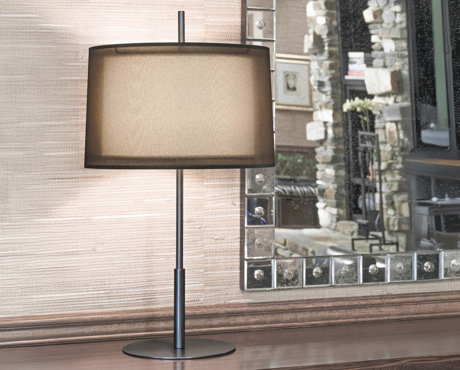 SATURNIA TABLE LAMP by Robert Abbey