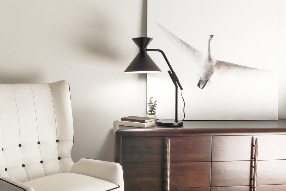 CINCH TABLE LAMP by Robert Abbey