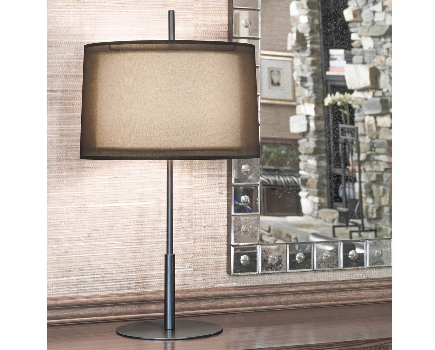 SATURNIA TABLE LAMP by Robert Abbey